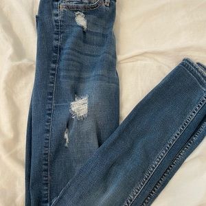 Hollister ripped jeans